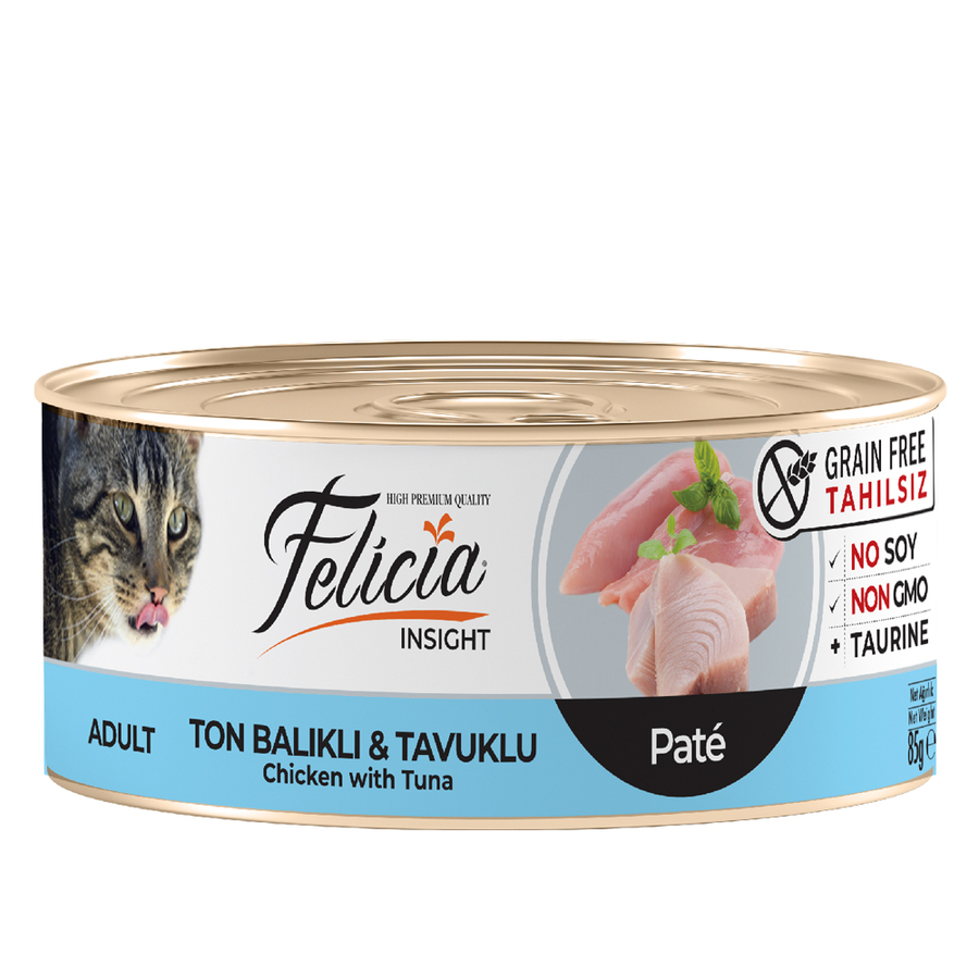 Felicia  Adult  Chicken with Tuna 85gr 24pcs