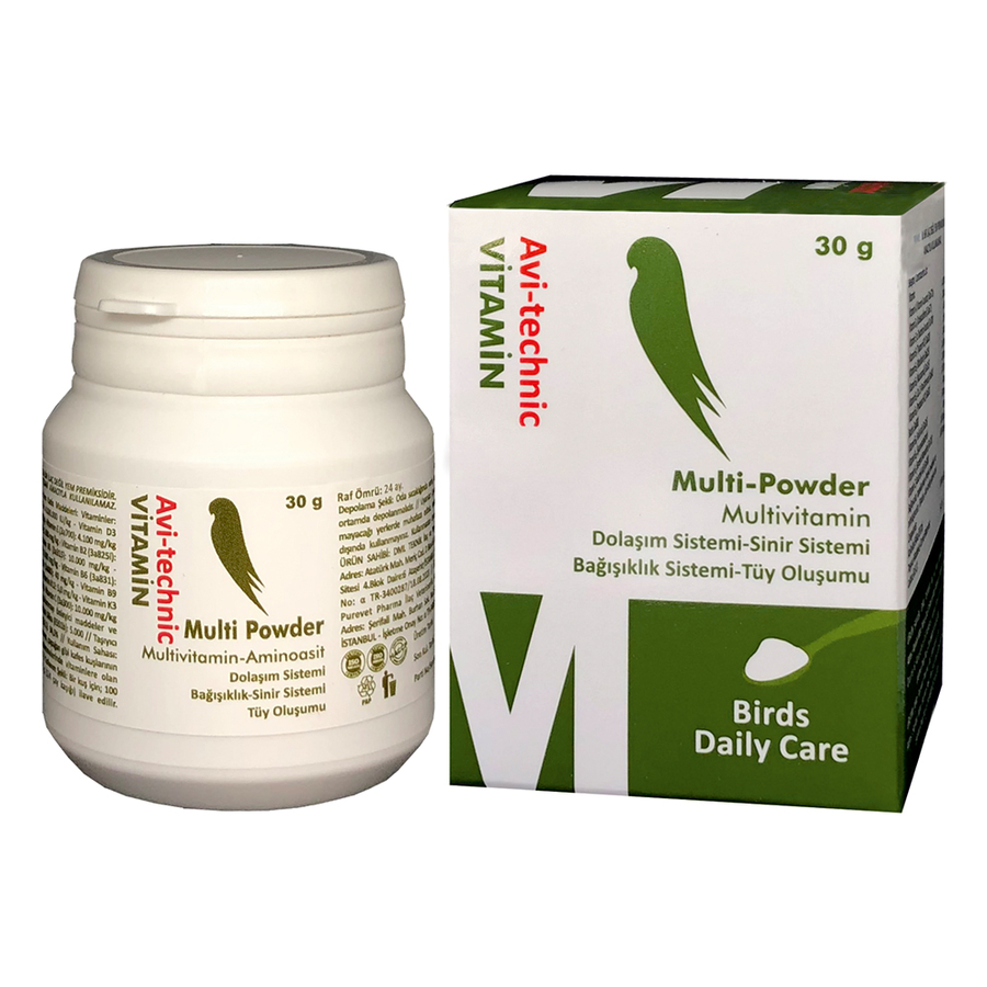 Vitamin M Multi Powder (Destek.Toz Vit.)-6 Adet
