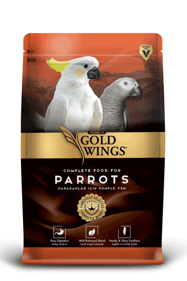 Goldwings Premium Parrot Food 750 G (5 Pcs)