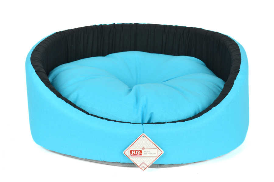 BUTTERFLY RING SHAPED BED BLUE 50X16CM