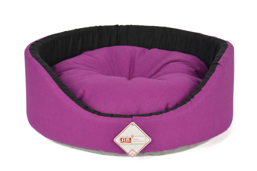 BUTTERFLY RING SHAPED BED PLUM 50X16CM
